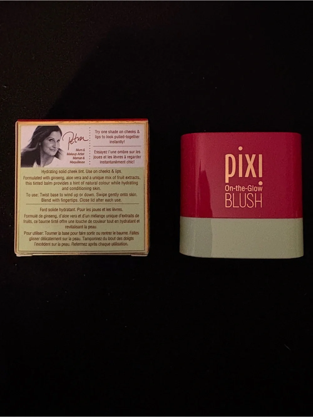 Pixi by Petra On-the-Glow Blush Ruby Tinted Moisture Stick 0.3 oz New